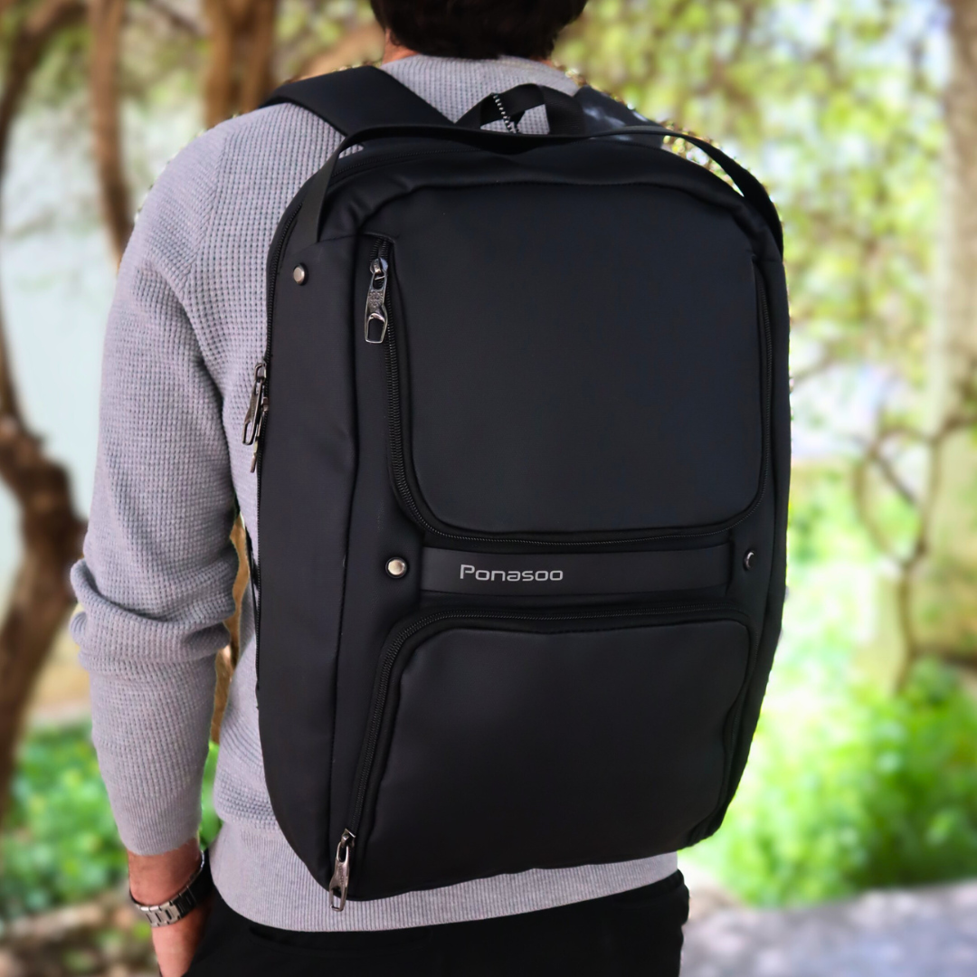 Sac à dos Ponasoo professionnel élégant