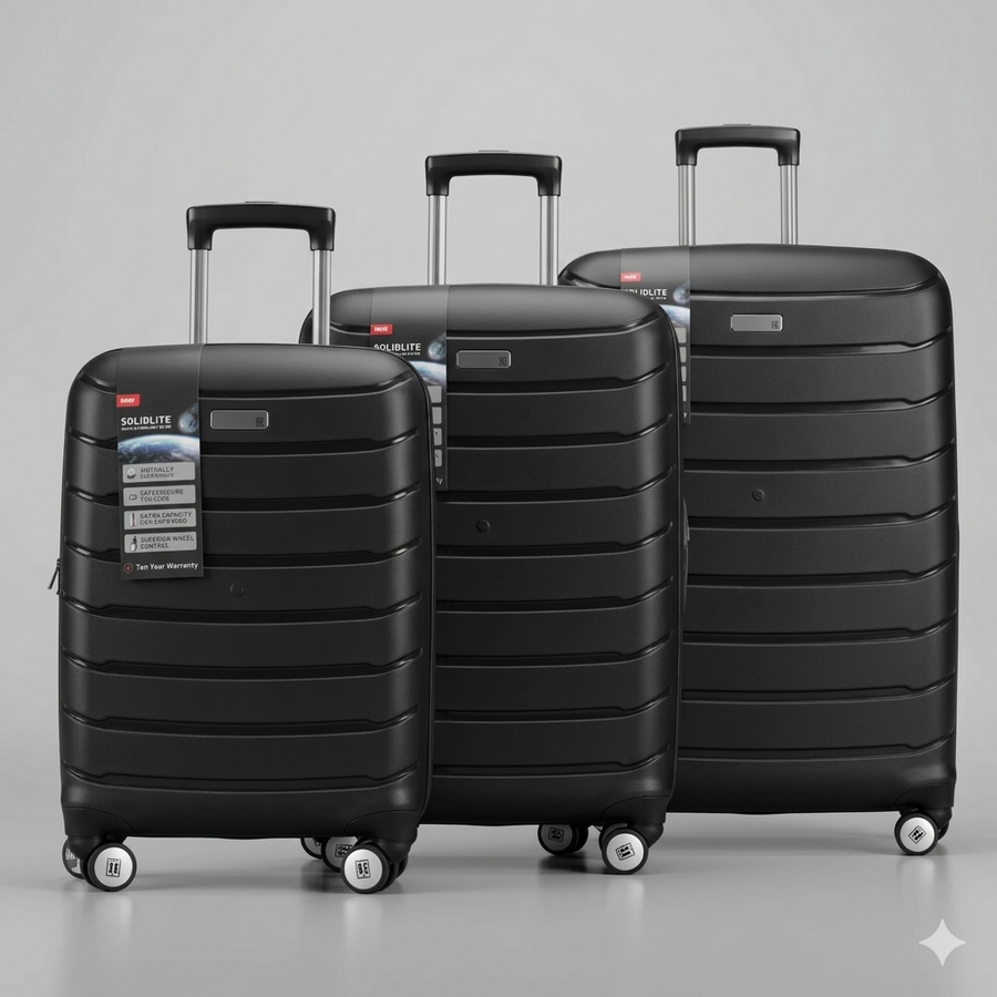Pack 3 valises rigides IT extensibles – 57 000 DA les 3