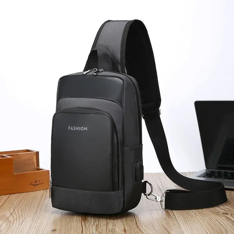 Sacoche Sling Bag avec USB - Backpack dz