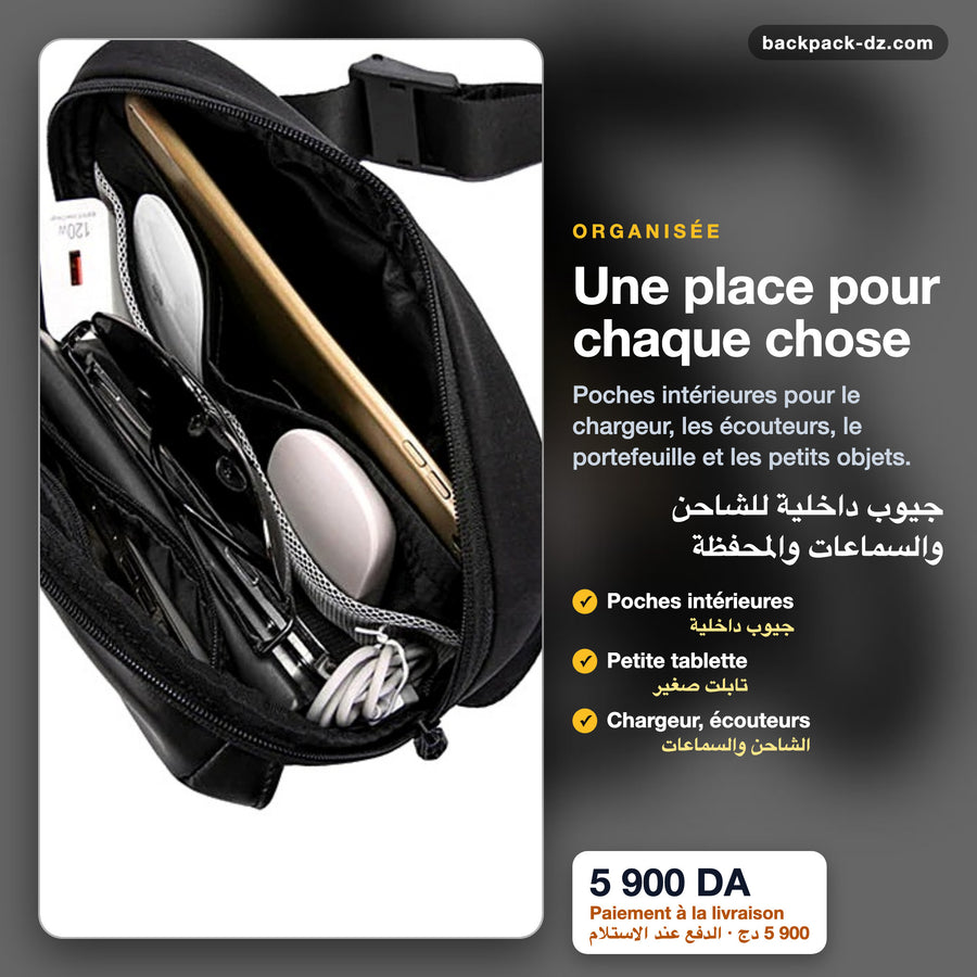 Poches intérieures organisées