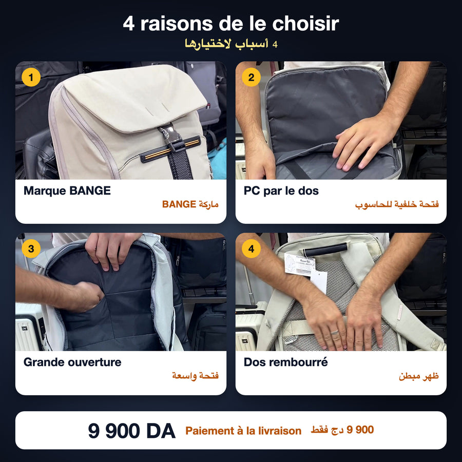 Sac BANGE voyage : 4 raisons de le choisir