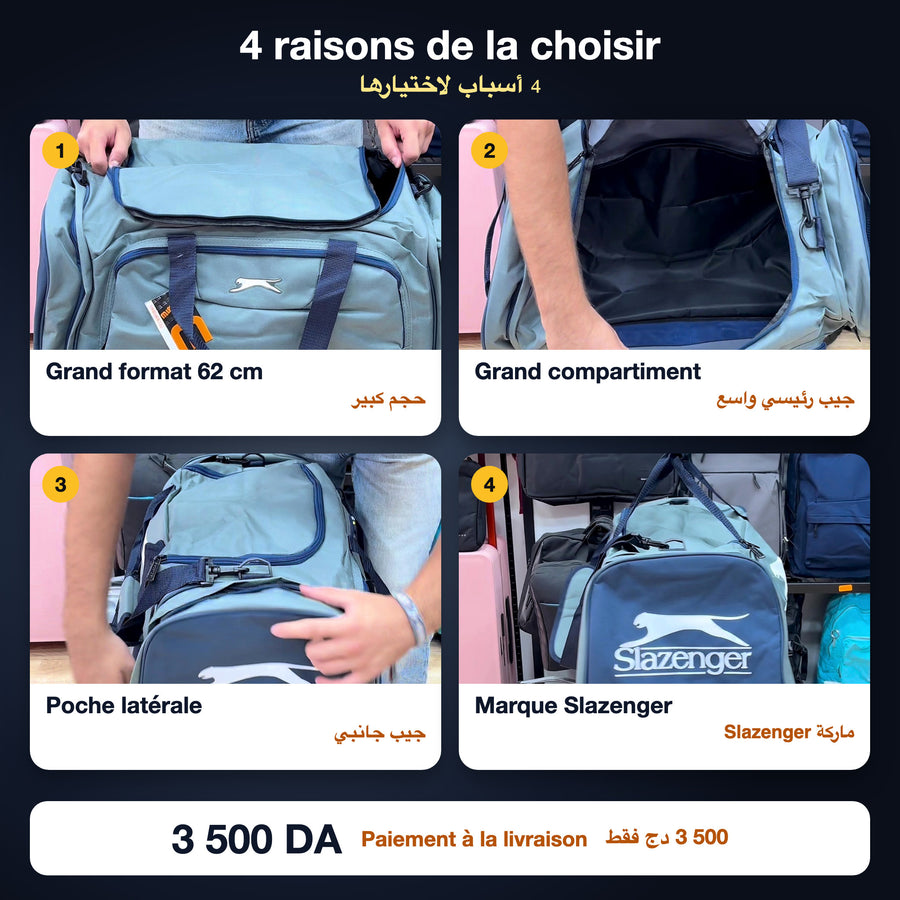 4 raisons de choisir le sac Slazenger