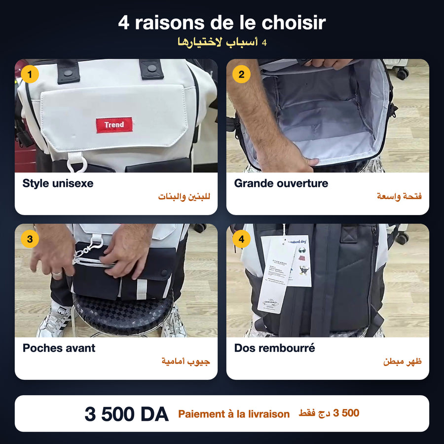 Sac collège : 4 raisons de le choisir