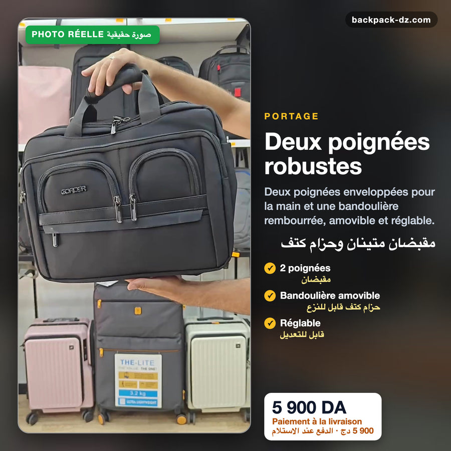 Deux poignées robustes
