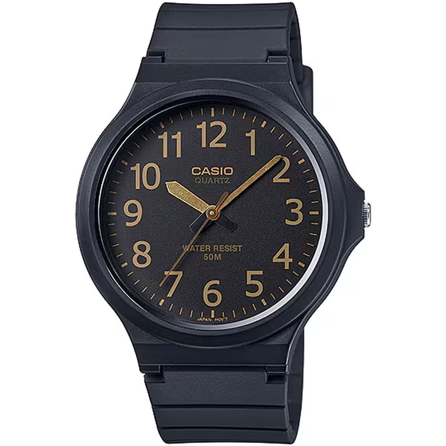 Casio MW-240-1B2VDF noir et or