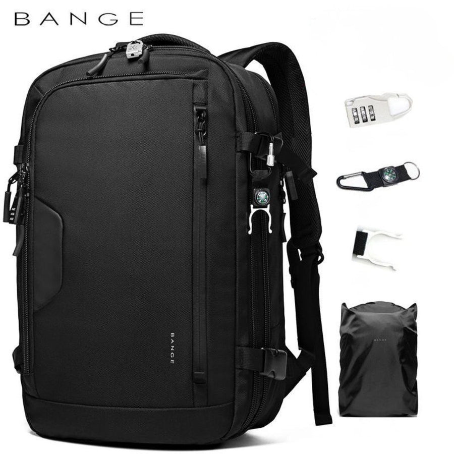 Sac à dos BANGE extensible 40 L pour voyage et PC 17″