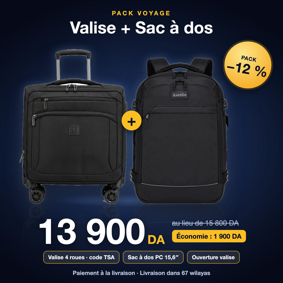 Pack Voyage Pilot Case + Asenlin 13 900 DA