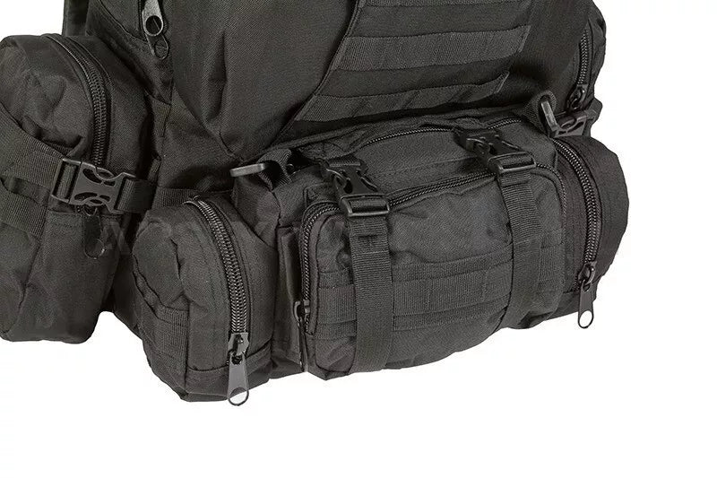 Sac À Dos De Randonnée Camping Tactique 4 en 1