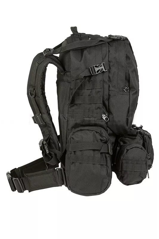 Sac À Dos De Randonnée Camping Tactique 4 en 1