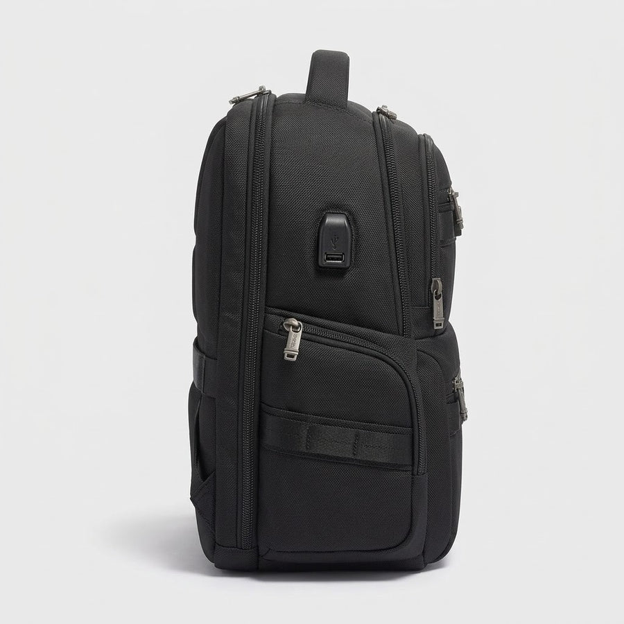Sac à dos business de côté avec port USB