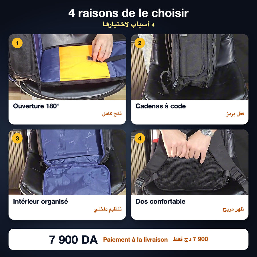 4 raisons de choisir le sac à dos Wiersaam