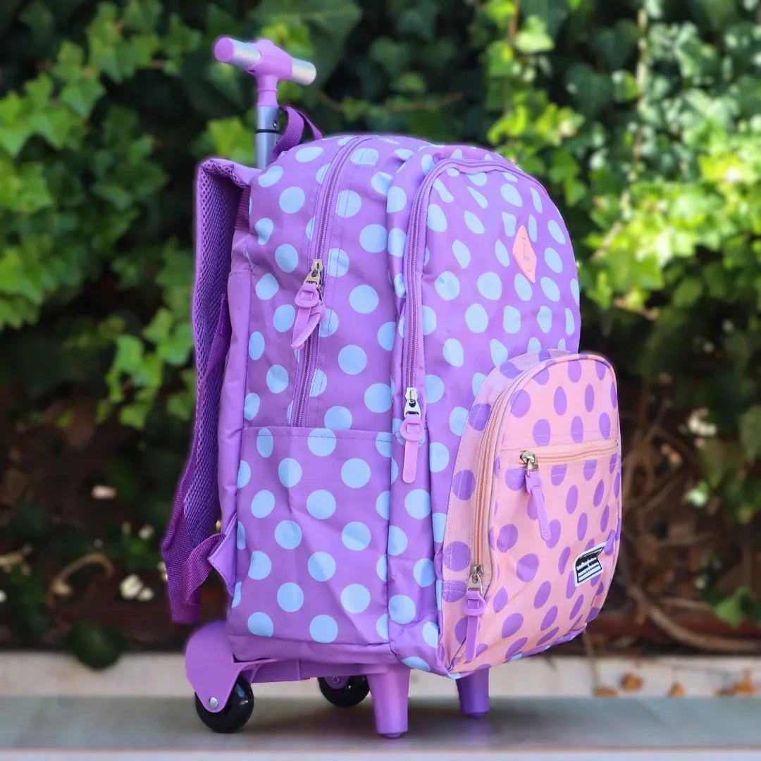 Sac a Dos chariot avec Roulettes scolaire - Backpack dz