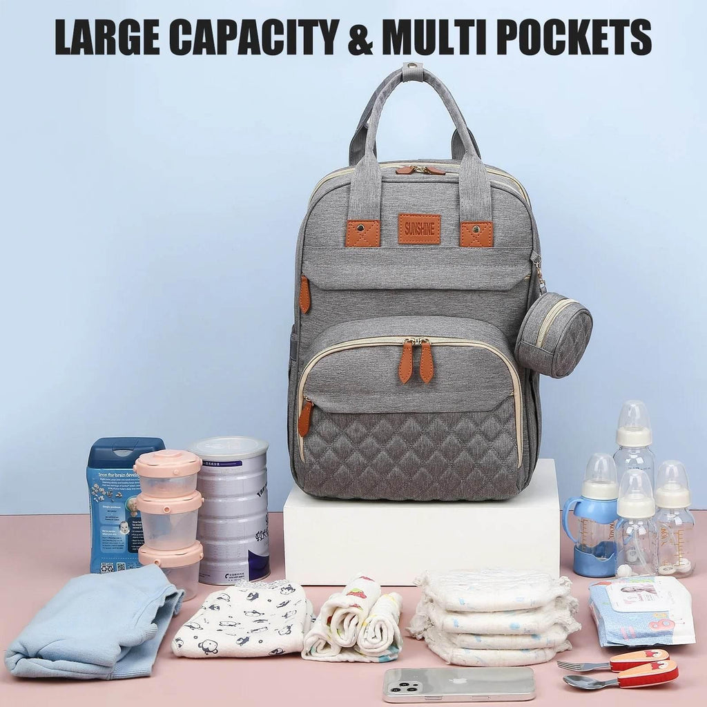 Sac à Langer maman Pour Bébé USB : Pratique, Spacieux et Polyvalent - Backpack dz