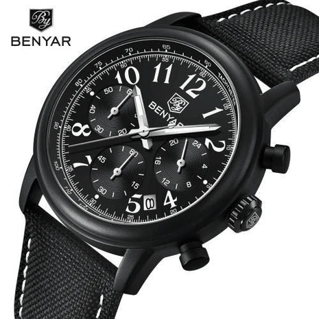 BENYAR Homme – Montre Chronographe Sport, Élégance & Style au Poignet