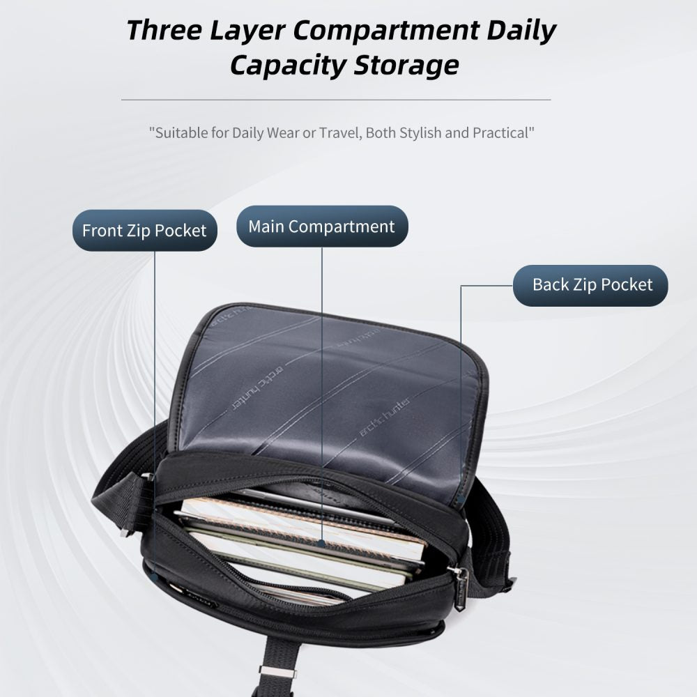 Sac bandoulière compact Arctic Hunter KB00828