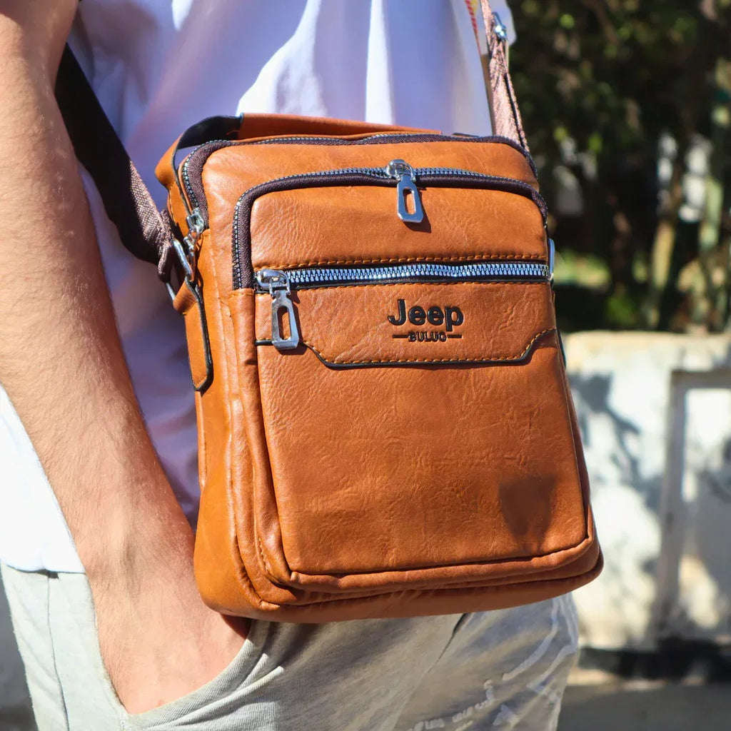 Sacoche Jeep en Cuir Fendu 1130 - Backpack dz