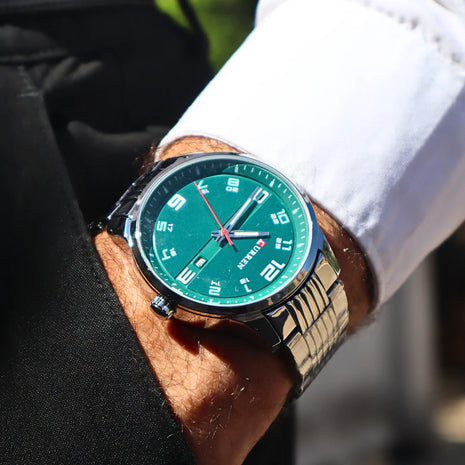 Montre Homme CURREN – Élégance décontractée avec bracelet acier