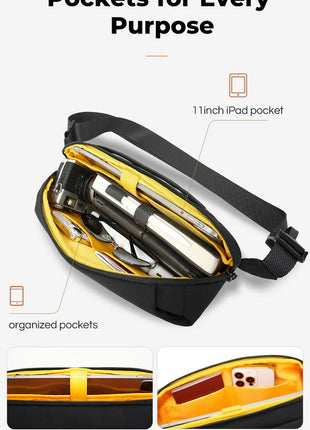 Sac bandoulière bange ultraléger et imperméable pour les explorateurs urbains