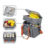 Pack Daily Business – Sac à dos élégant + Lunch bag isotherme - Backpack dz