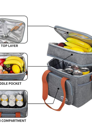 Pack Quotidien Pratique – Sac à dos + Sac isotherme + Portefeuille