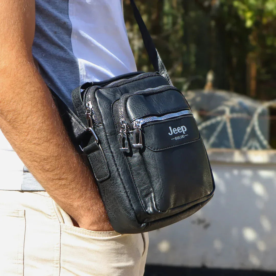 Sacoche Jeep en Cuir Fendu 1130 - Backpack dz