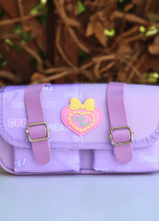 Pack scolaire fille – Sac à dos + trousse assortie