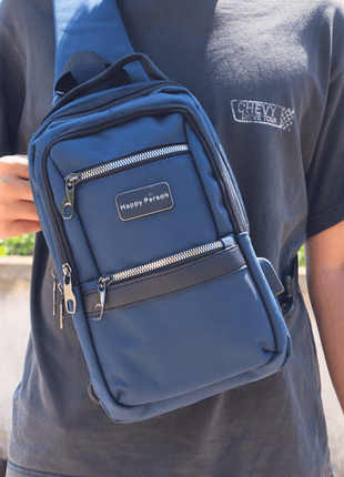 Sacoche Multipoches avec Port USB - Backpack dz