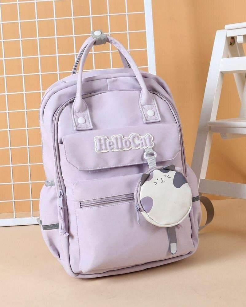 Sac a Dos Scolaire avec Porte Monnaie - Backpack dz