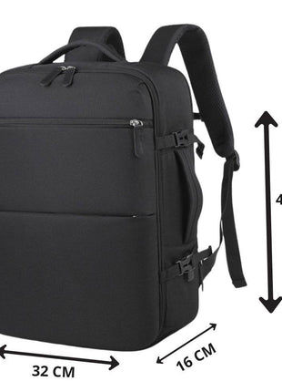 Sac à dos valise spacieux extensible 2 en 1 - Backpack dz