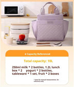 Sac Isotherme Élégant 10 L pour repas - Backpack dz