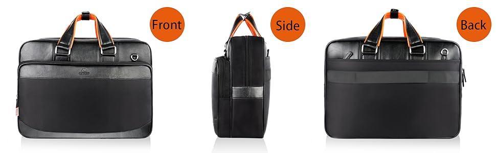 Cartable Large en Cuir pour Ordinateur Portable 17' MATEIN - Backpack dz