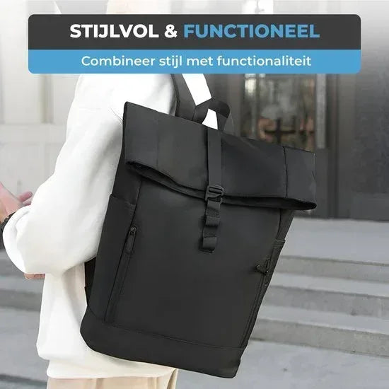 Pack Casual : Sac a dos Roll Top + Sacoche casual