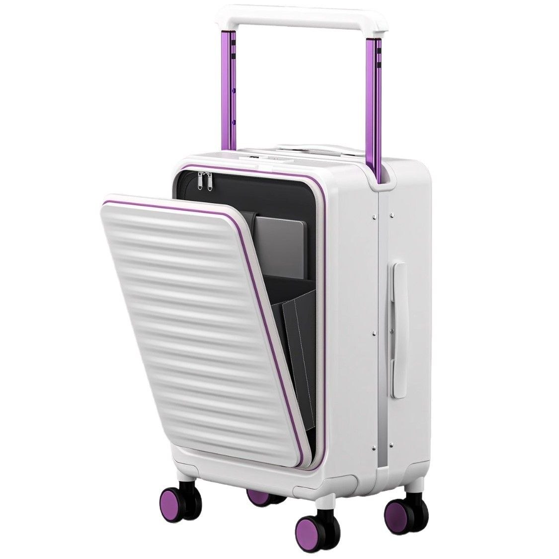 Set de valises 2 pièces haute gamme ouverture frontale