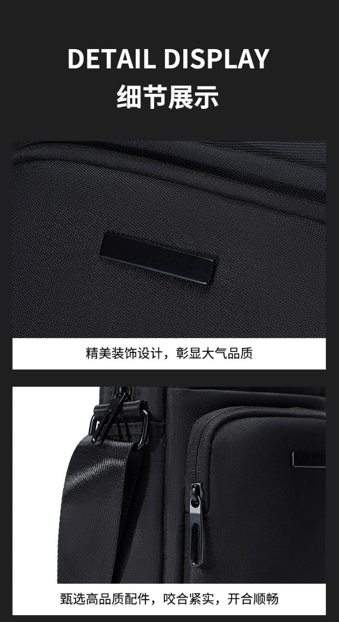 Sac bandoulière homme en liège synthétique