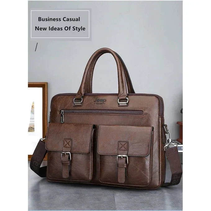 Cartable Jeep en Simili Cuir - Backpack dz