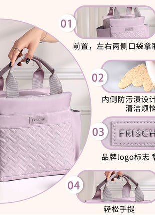 حقيبة غداء أنيقة معزولة بسعة 10 لتر