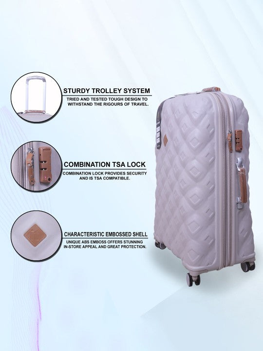 Valise Rigide avec Capacité Extensible et Serrure TSA