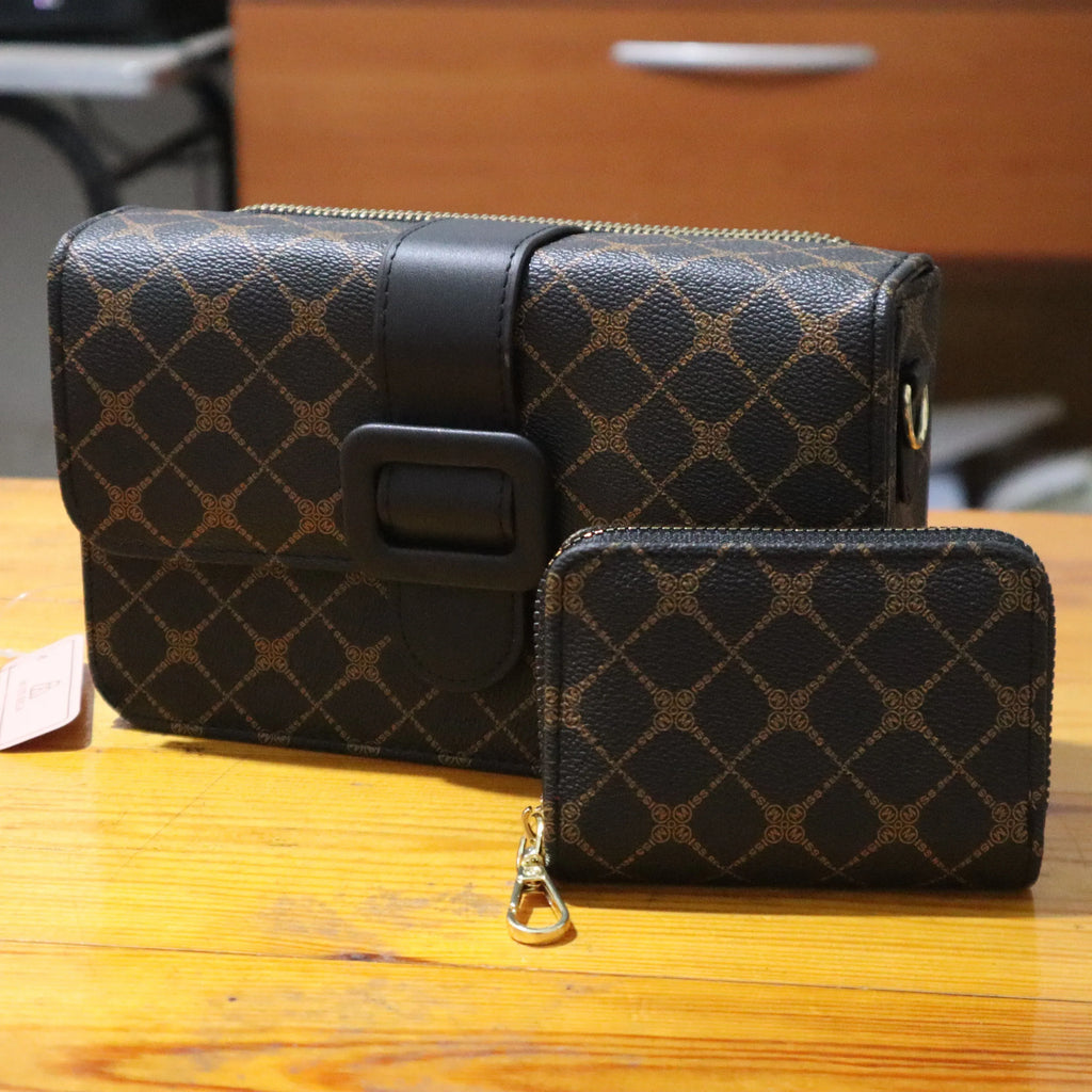 Pack 2 Pieces Sac + Porte monnaie - Backpack dz