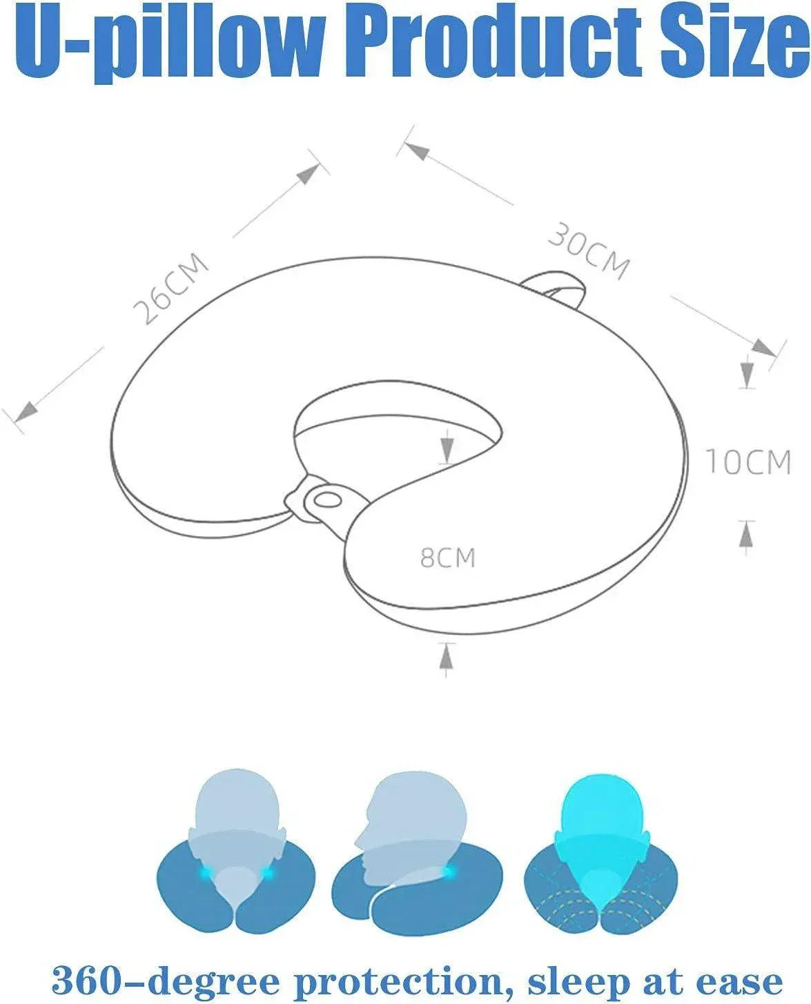 Oreiller de voyage universel repose cou - Backpack dz