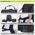 Sac À Dos avec sacoche De Randonnée Camping Tactique 4 en 1 - Backpack dz