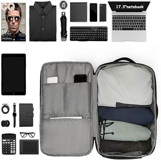 Sac a Dos Cartable avec Compartiment Chaussures 17 Pouces - Backpack dz