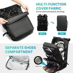 Sac à dos de voyage BANGE 3 en 1 Antivol avec bandoulière amovible - Backpack dz