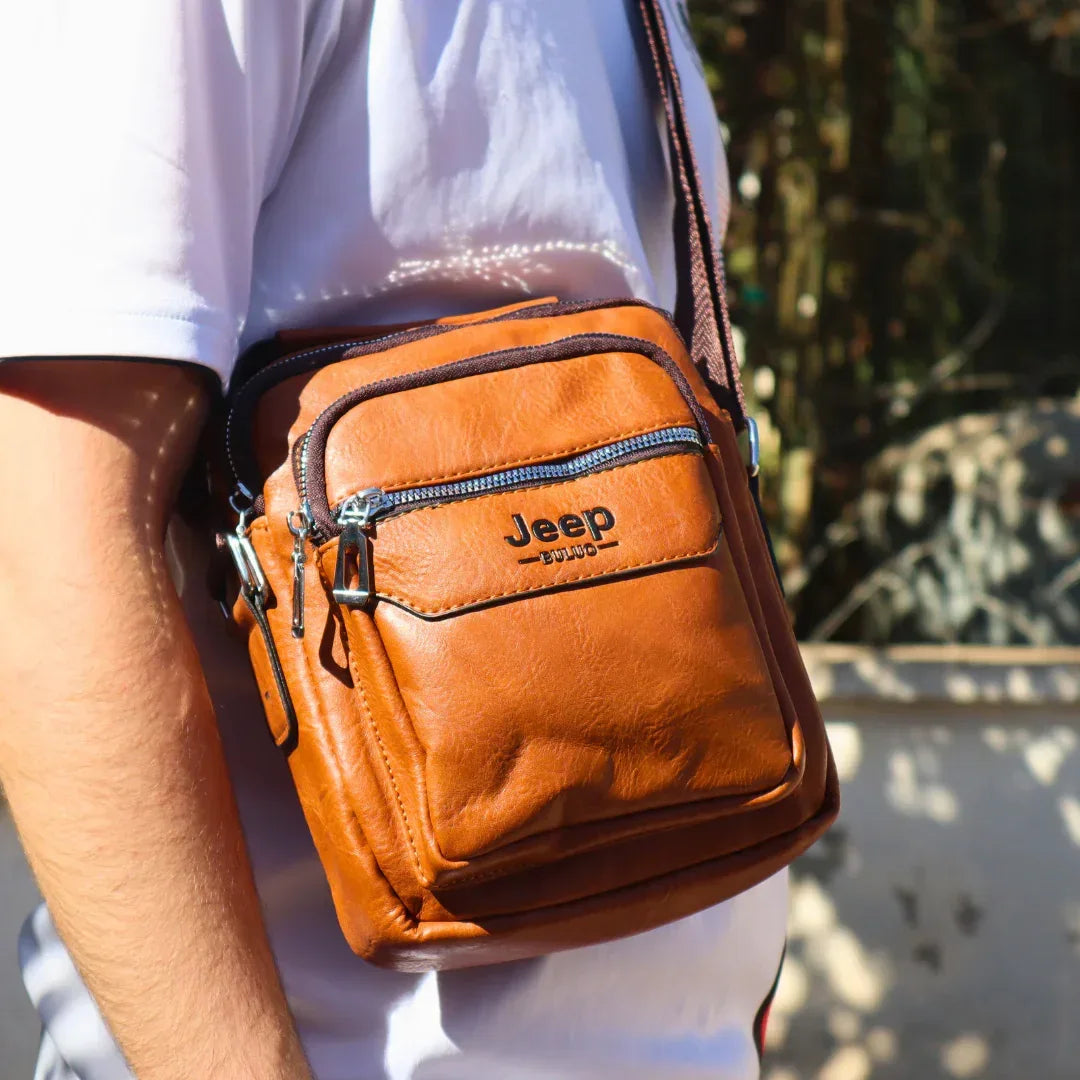 Sacoche Jeep en Cuir Fendu 1130 - Backpack dz