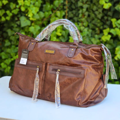 Sac de Voyage Classic en Cuir PU