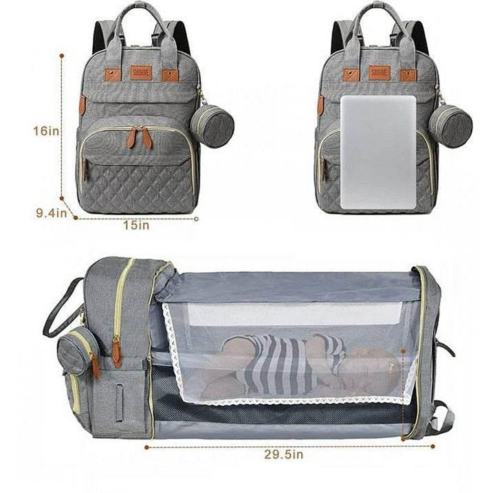 Sac à Langer maman Pour Bébé USB : Pratique, Spacieux et Polyvalent - Backpack dz