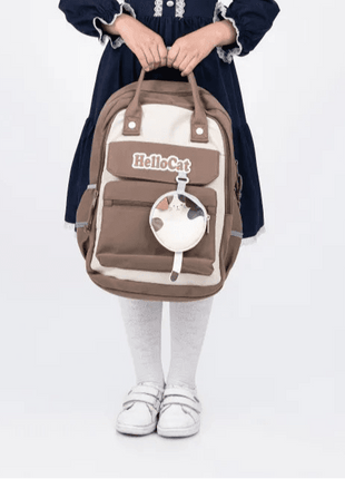 Sac a Dos Scolaire avec Porte Monnaie - Backpack dz