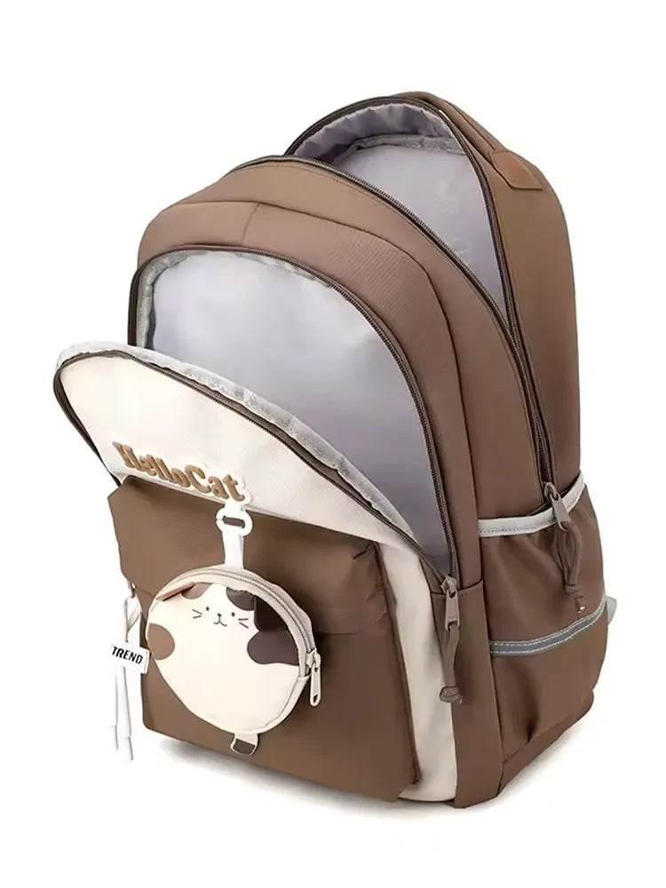 Sac a Dos Scolaire avec Porte Monnaie - Backpack dz