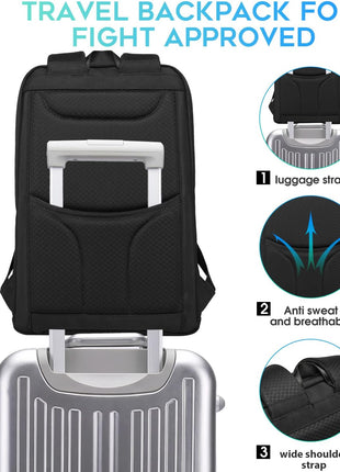 Sac à Dos Business Bange pour Ordinateur – Durable, Spacieux & idéal pour Voyager