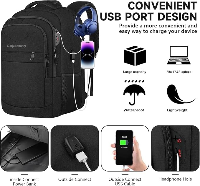 Sac a dos pour voyage et busines Lapsouno