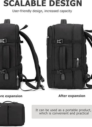 Sac à dos valise spacieux extensible 2 en 1 - Backpack dz